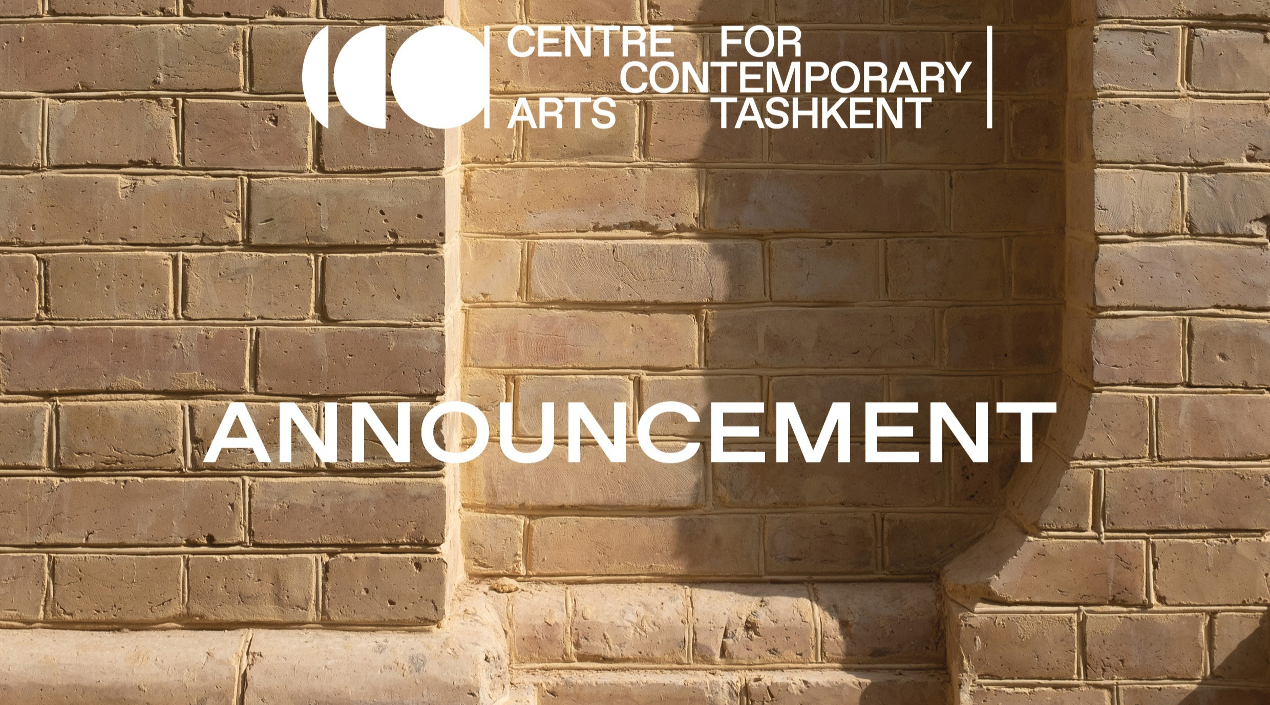Объявление об открытии CCA Tashkent